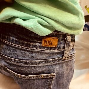 Paige Blue Denim Jeans
